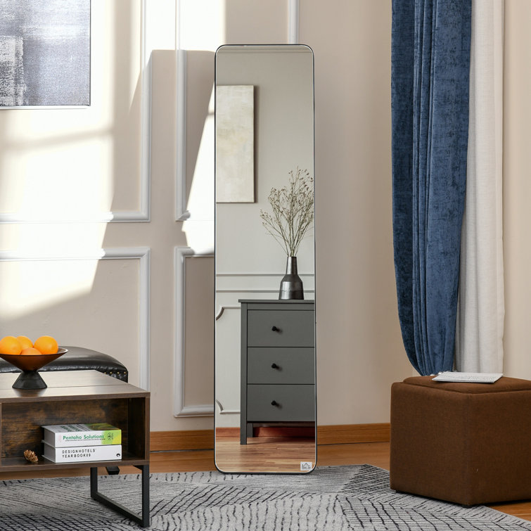 Homcom Rectangle Floor Mirror & Reviews | Wayfair.co.uk